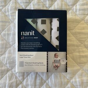 Nanit Breathing Bands 3-24 months (3 pack)
